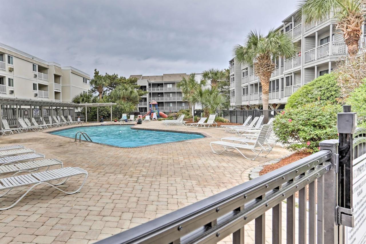 Myrtle Beach Condo With Screened Deck Walk To Beach Exterior foto